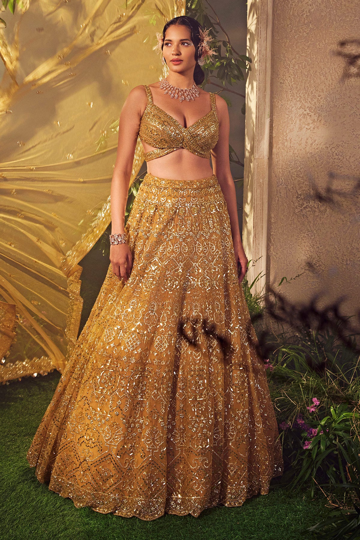 10 Latest Lehengas for Summer Weddings | Saree.com By Asopalav