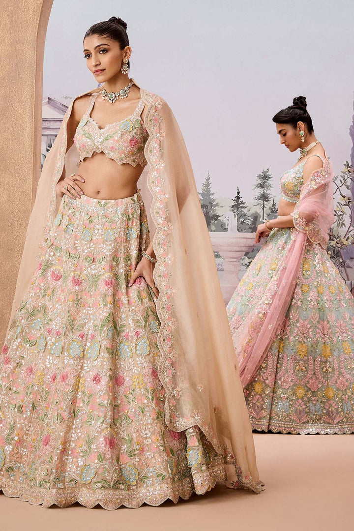 Mogra Safed  Lehenga