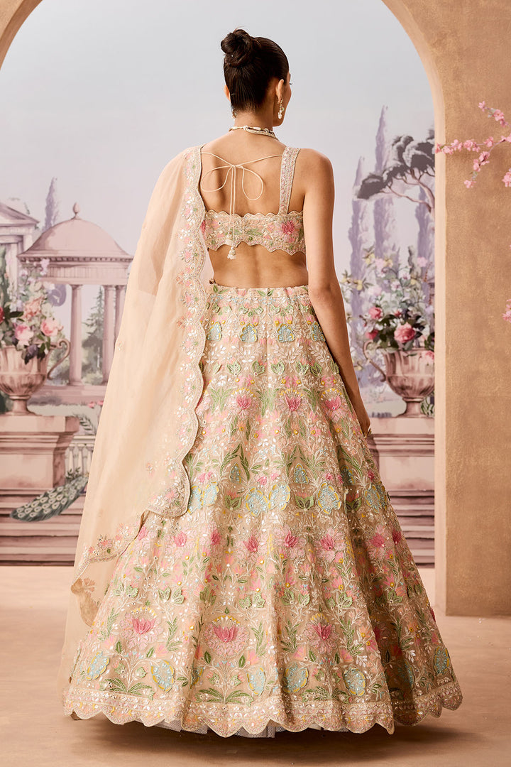 Mogra Safed  Lehenga