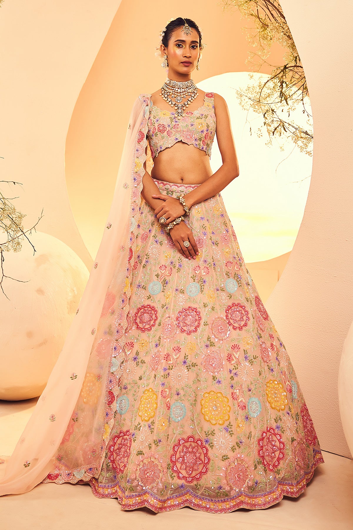 Expensive | Grey Engagement Beads Designer Lehenga Choli, Grey Engagement  Beads Designer Lehengas and Grey Engagement Beads Ghagra Chaniya Cholis  online shopping | Page 3