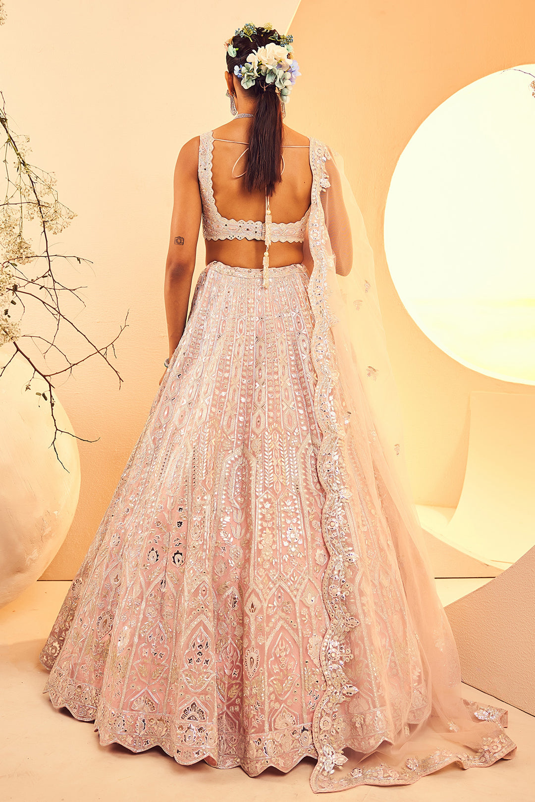 Pink Dome Lehenga